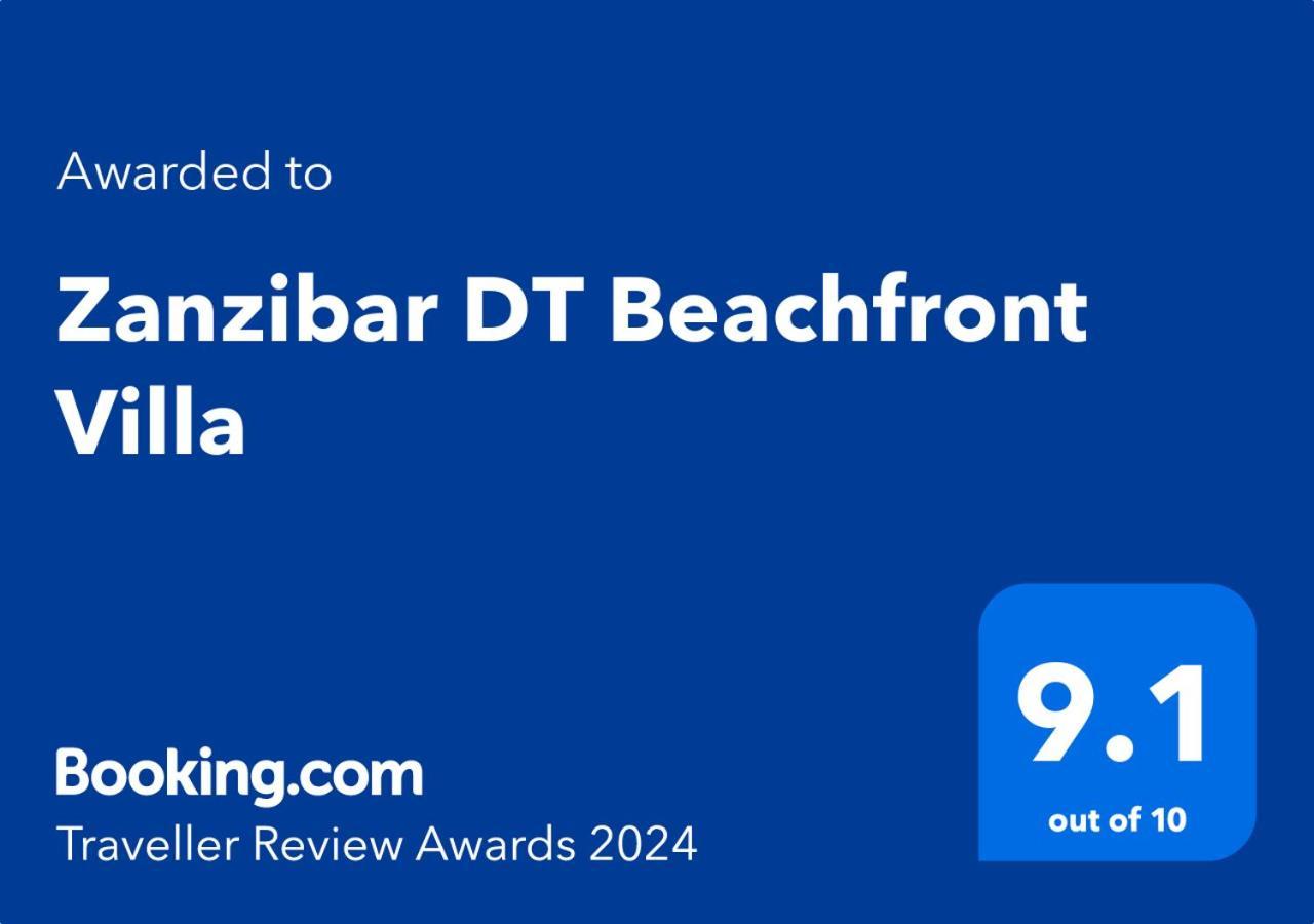 Zanzibar Dt Beachfront Villa Mkunguni Exterior photo